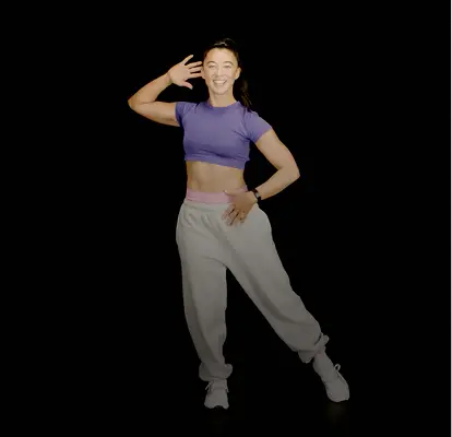 Cardio workout tile
