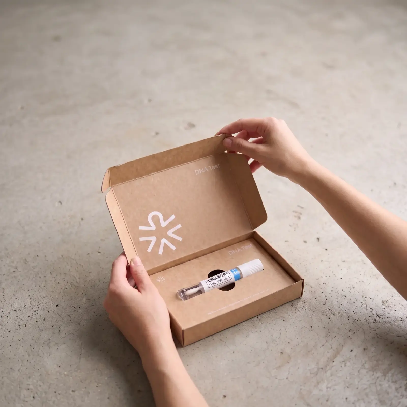 AlterMe DNA kit in its box