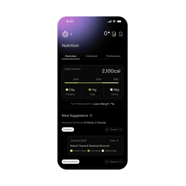 Image of phone with of AlterMe’s mobile app on the screen