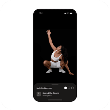 Image of phone with of AlterMe’s mobile app on the screen