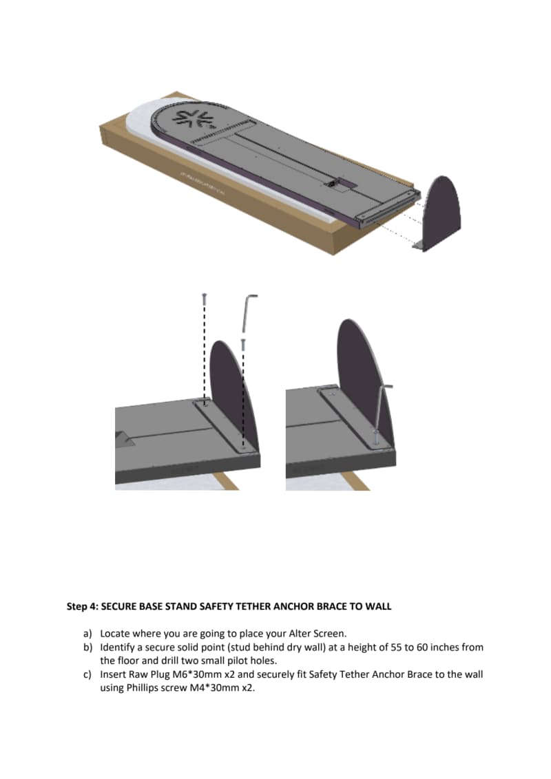 screen setup instruction page 5