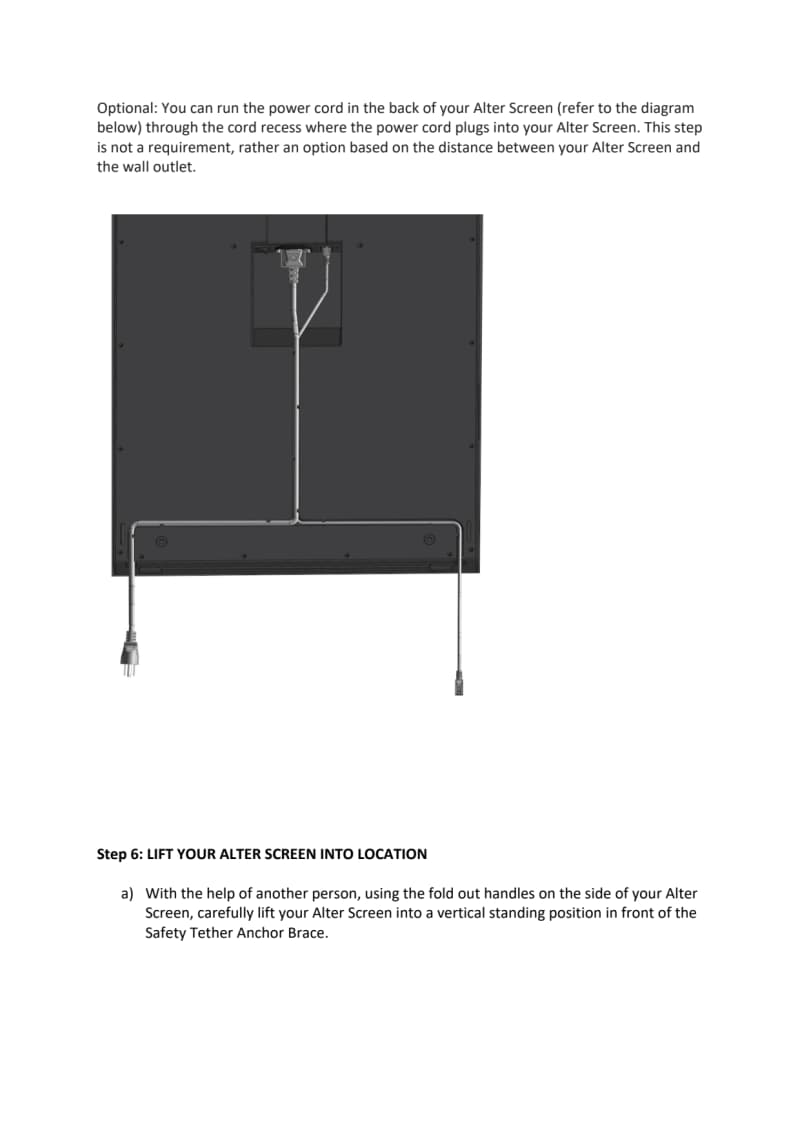 screen setup instruction page 7