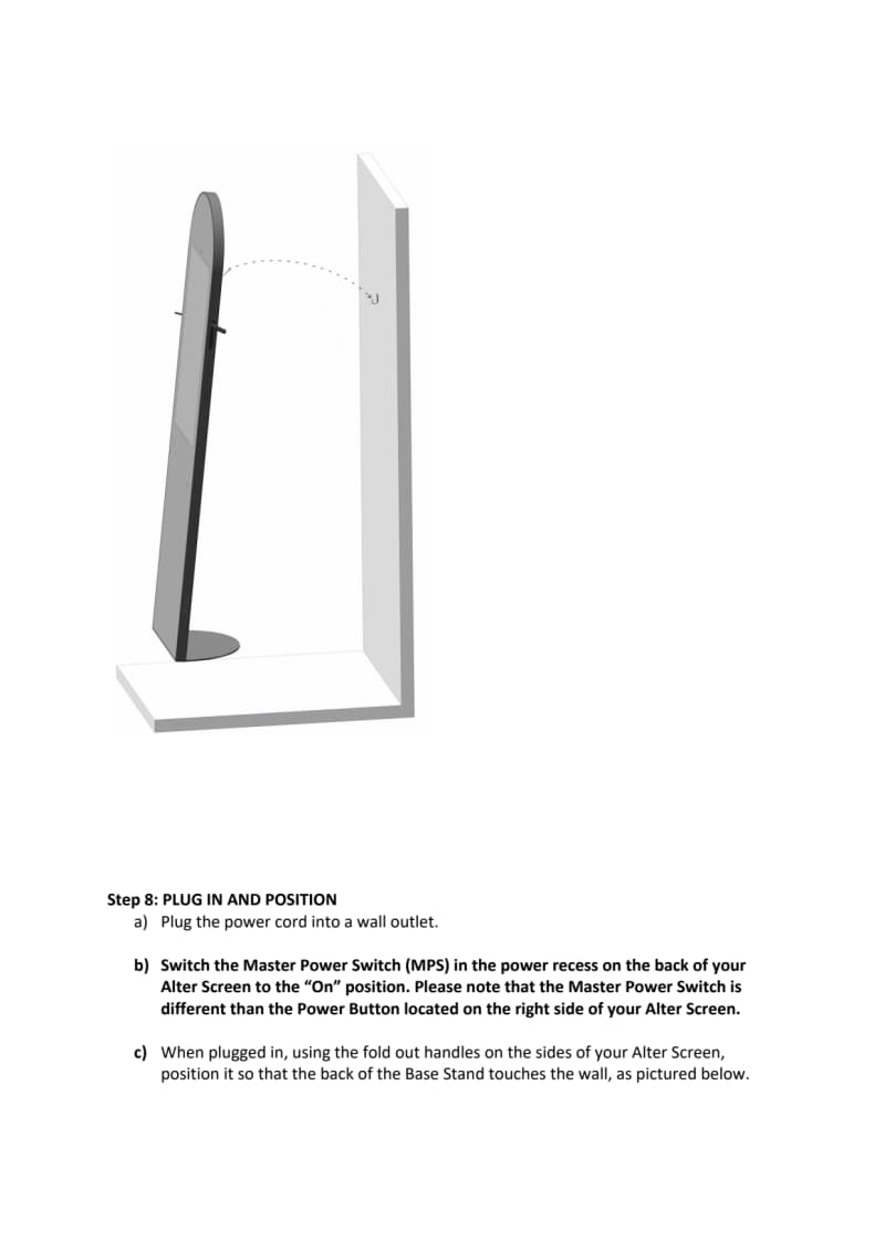 screen setup instruction page 9