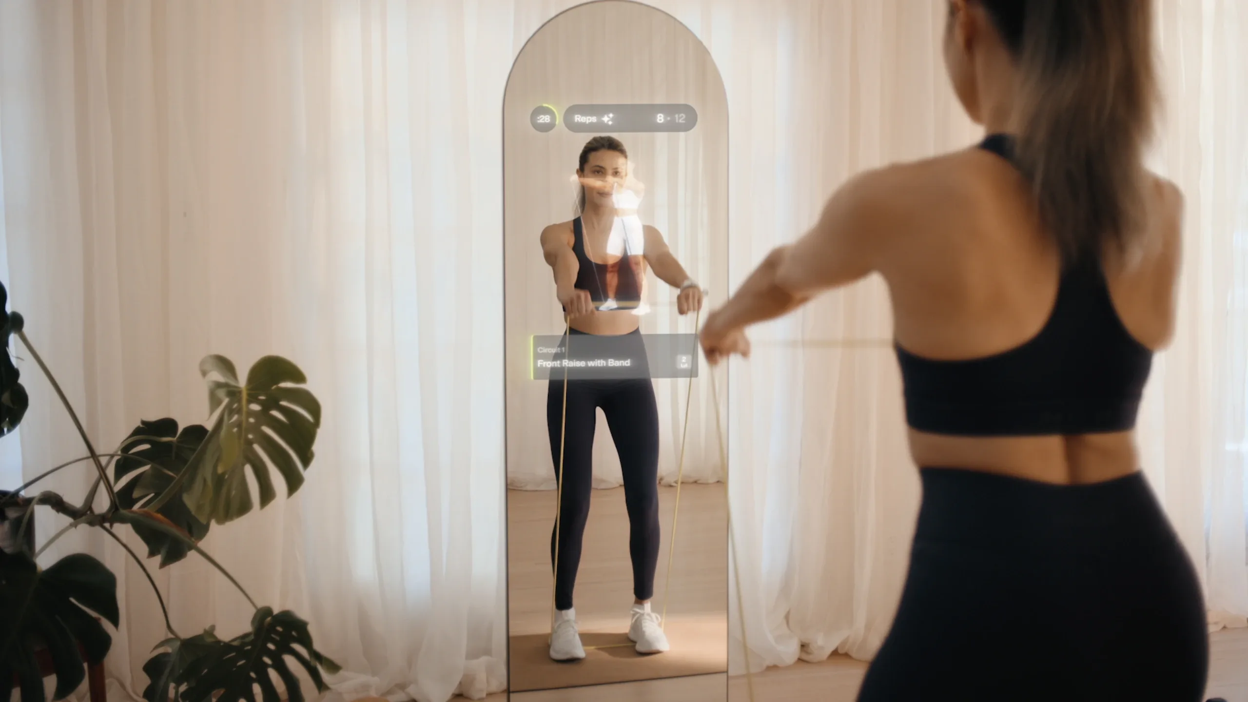 Person using the AlterMe System